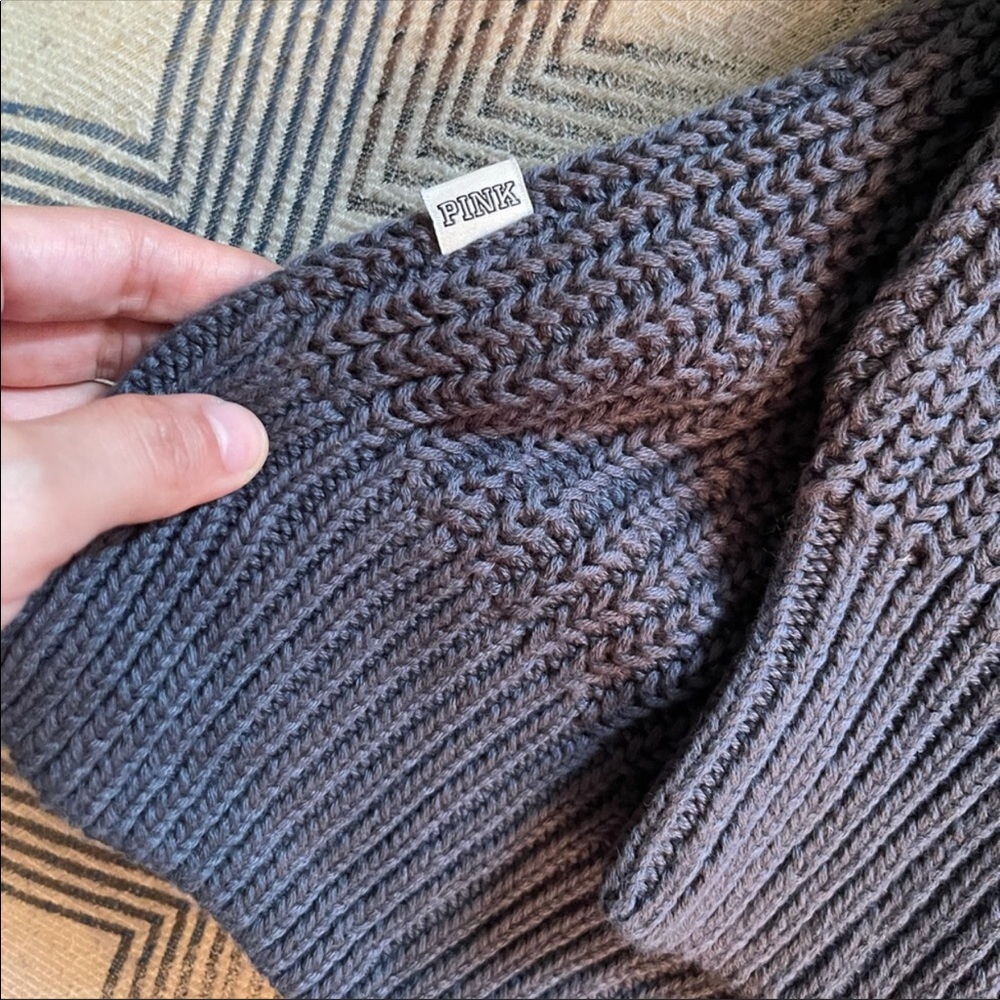 Pink Victoria’s Secret Fishermen Crew Neck Sweater - Picture 5 of 5